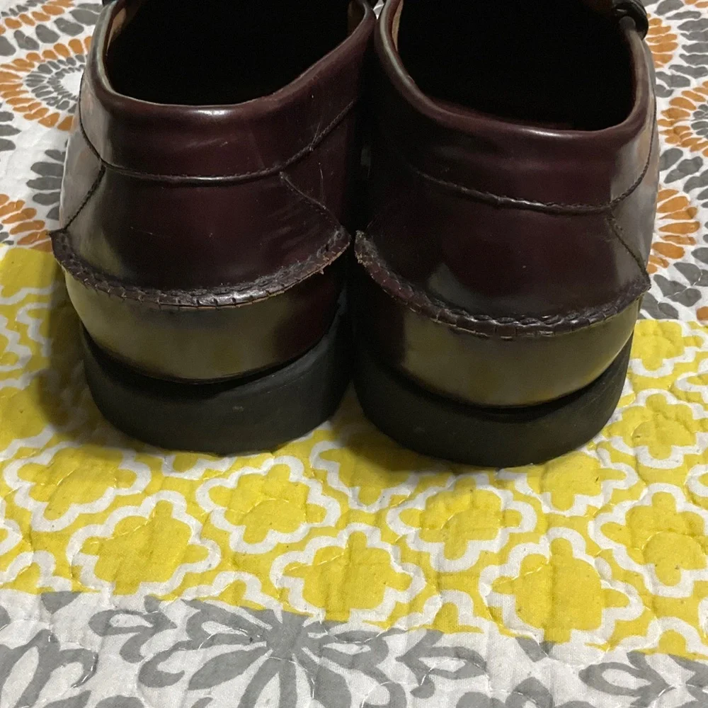 L.L. Bean Men's Penny Loafers in Deep Wine